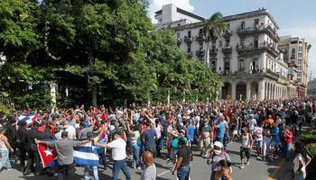 احتجاجات في كوبا 