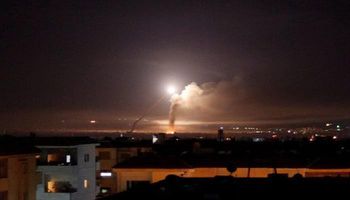 الدفاعات الجوية السورية تتصدى لقصف إسرائيلي على حمص