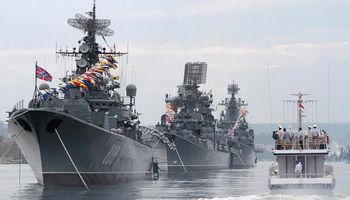 سفن حربية في البحر الاسود