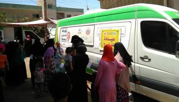  صحة كفر الشيخ تنظم قافلة طبية بقرية الصالحات وصرف العلاج مجاناً للمواطنين