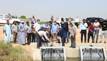 افتتاح 36 مأخذ مياه لري أراضي المبادرة الرئاسية لأبناء المراشدة