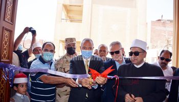 افتتاح مسجد بكفر شكر
