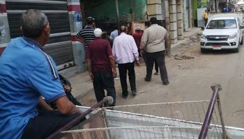 حملة لرفع الإشغالات وإزالة التعديات بمدينة دسوق
