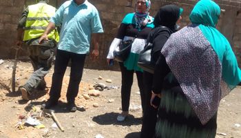حملة نظافة وتشجير وندوات توعية بقرية بني مر بمركز الفتح