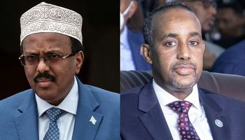 رئيس الصومال ورئيس الوزراء