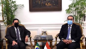 مدبولي مع نائب رئيس البرازيل