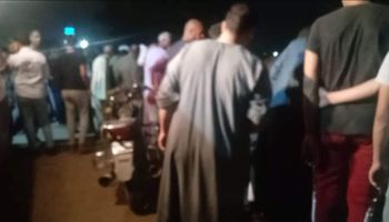  ضحايا حادث غرق ملاكي بترعة في نجع حمادي