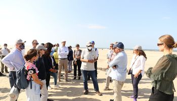 وزارة الري تنظم زيارة لممثلي عدد من الدول والمنظمات الدولية للاطلاع علي تجربتها في حماية الشواطئ