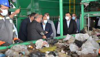 افتتاح وزير التنمية مصنع  معالجة وتدوير المخلفات بالدقهلية