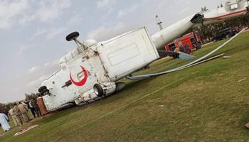 طائرة متحطمة في ليبيا