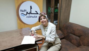 الكاتبة الصحفية سها صلاح تتعاقد مع دار حابي على ملاك الميدان