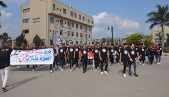 أسرة "طلاب من أجل مصر" بجامعة كفرالشيخ تنظم فعاليات طلابية بالتزامن مع انتخابات اتحادات الطلبة 