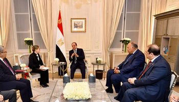 السيسي  يتلقي رئيس وزراء تونس