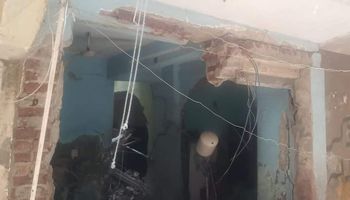 انفجار أسطوانة بوتاجاز بالعمرانية