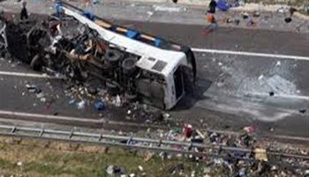  حادث تحطم حافلة في بلغاريا