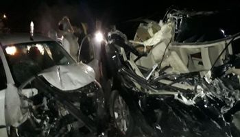  حادث تصادم مروع شمال المنيا