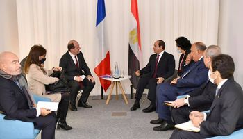   لقاء الرئيس السيسي مع رئيس الوزراء الفرنسي 