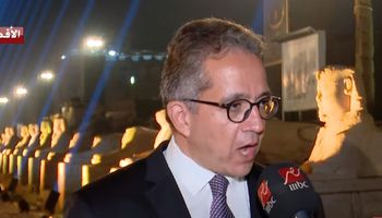 وزير الآثار خالد العناني