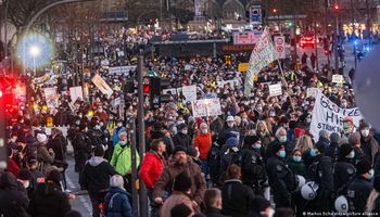  مظاهرات ضد تدابير كورونا في ألمانيا