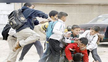 العنف بين طلاب المدارس. أرشيفية