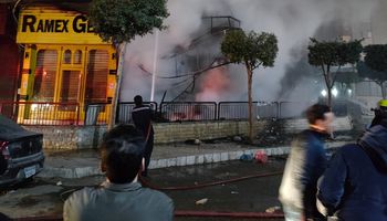 اندلاع حريق في عقار سكني في مدينة نصر 