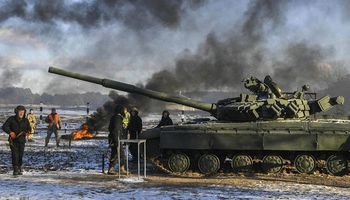 القوات الروسية في كييف 