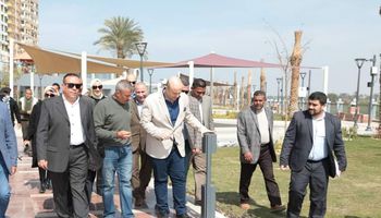 افتتاح كورنيش النيل ببني سويف تجريبيا 