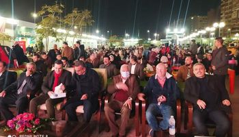 البورسعيدية يحتفلون لمتابعة مباراة المنتخب المصرى و السنغال