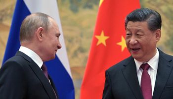 الرئيس الصيني ورئيس روسيا