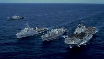 سفن حربية برمائية روسية