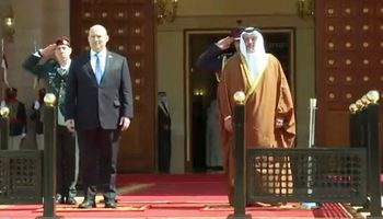 لقاء ولي عهد البحرين برئيس وزراء اسرائيل