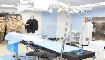 وزير الدفاع يشهد إفتتاح أعمال تطوير مستشفى طنطا العسكري
