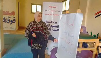 تنظيم فعاليات برنامج التعليم المدني بمراكز شباب بيلا وقلين فى كفر الشيخ 