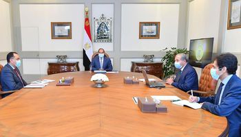 اجتمع الرئيس عبد الفتاح السيسي مع الحكومة 