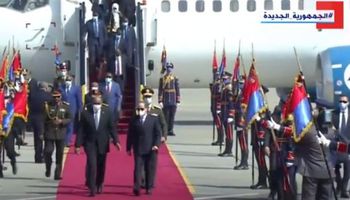 اسم استقبال الرئيس السيسي رئيس مجلس السيادة الانتقالي السوداني