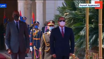 السيسي ورئيس رواندا