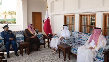 امير قطر والسعودية