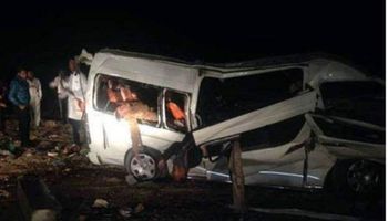 حادث مروع بطريق "الفيوم ـ القاهرة"