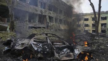  قصف في مدينة زابوريجيا الأوكرانية - أرشيفية