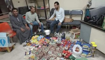 ضبط وإعدام مواد غذائية متنوعة بمركز أبوتشت في قنا 