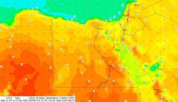 حالة الطقس في مصر