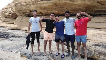 جولة سياحية لشباب جامعات مصر بشواطئ عجيبة وكليوباترا بمطروح 