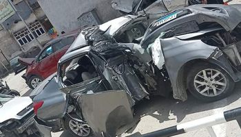 حادث طريق مطار بوريعيد