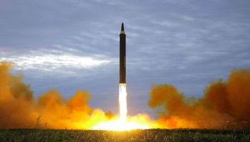  إطلاق الصواريخ الكورية الشمالية 