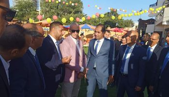 افتتاح حديقة العائلات بنادي مطوبس ومحافظ كفر الشيخ يشيد بالتطوير 