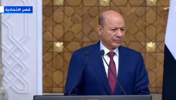 رشاد العليمي رئيس مجلس القيادة الرئاسي بالجمهورية اليمنية