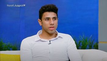 عبدالله هشام الحاصل على الميدالية الذهبية في بطولة الدوري العالمي للكاراتيه رجال