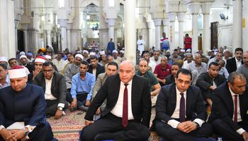 محافظ قنا يشهد الاحتفال بالعام الهجري الجديد من مسجد سيدي عبد الرحيم القنائي 