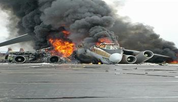  تحطم طائرة شحن في اليونان