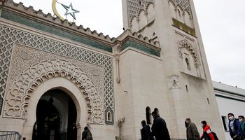 فرنسا مسجد. 